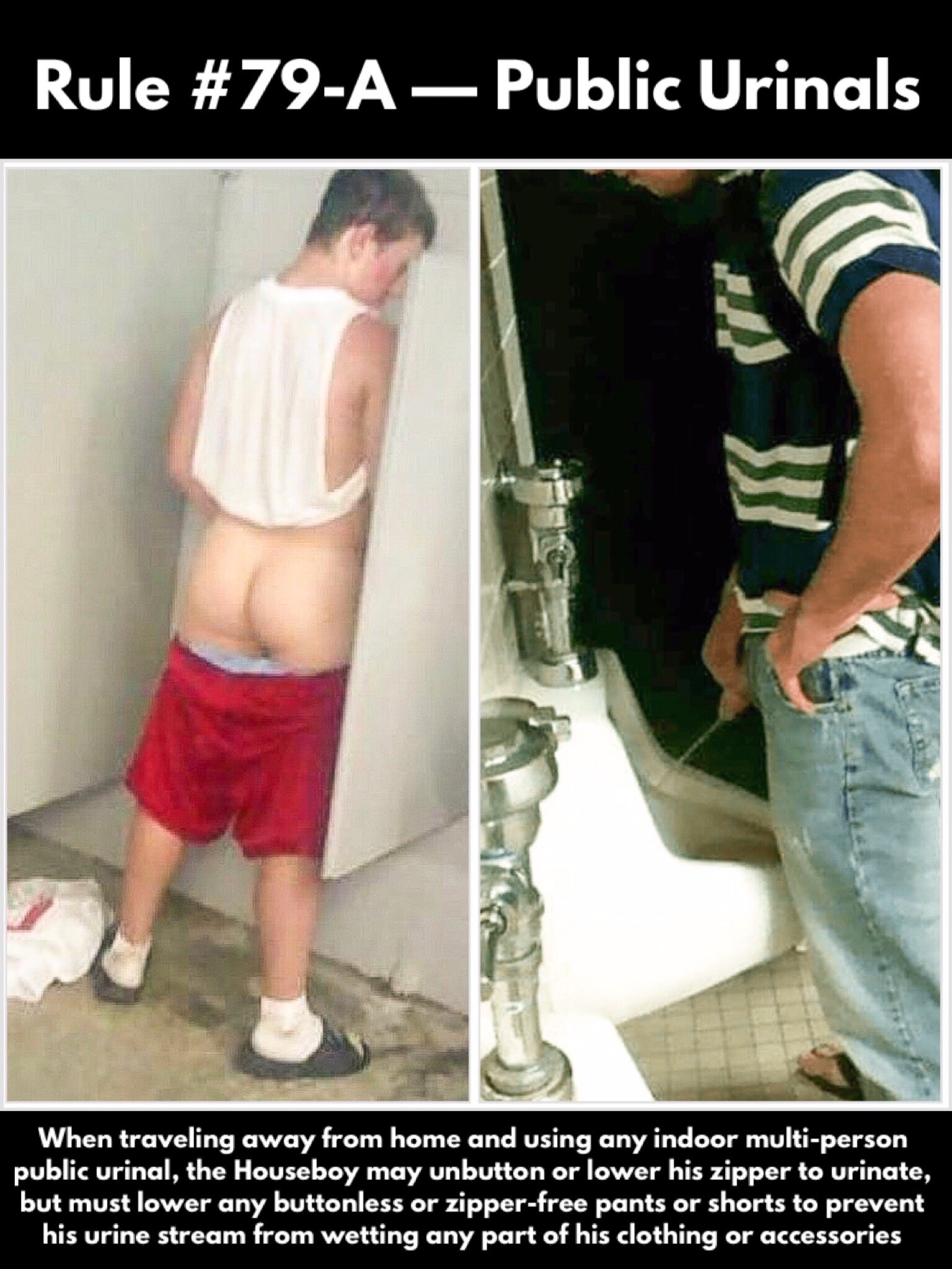 Public Urinals