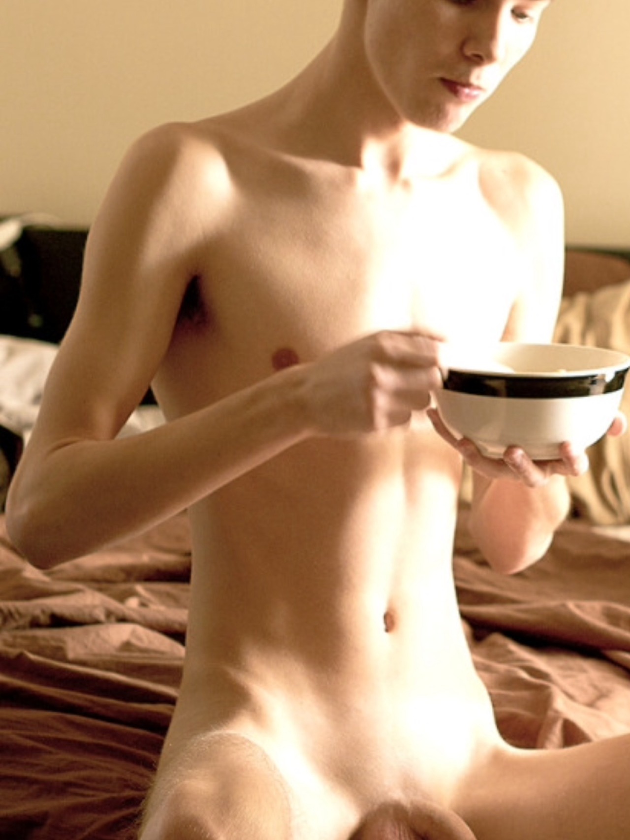 Eating At Side Of Bed