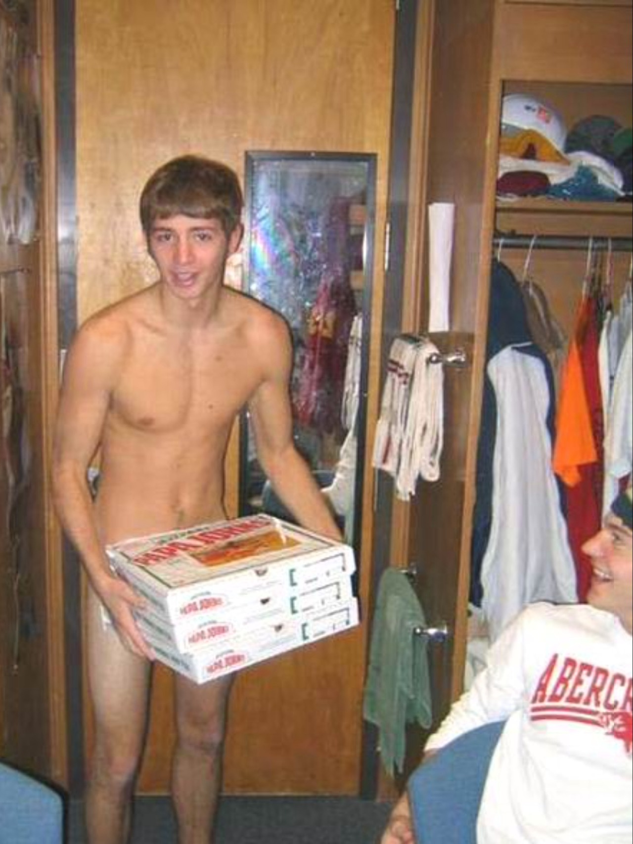 Naked Pizza Delivery