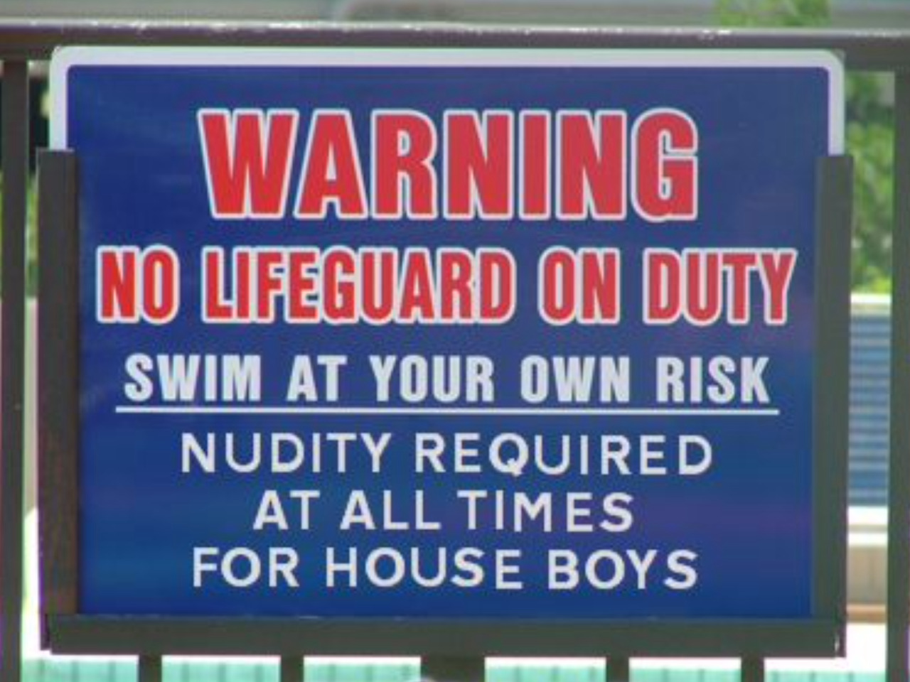 Required Signage