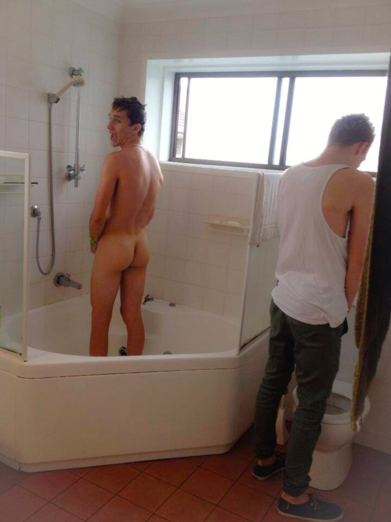 Sharing Space When Showering or Bathing