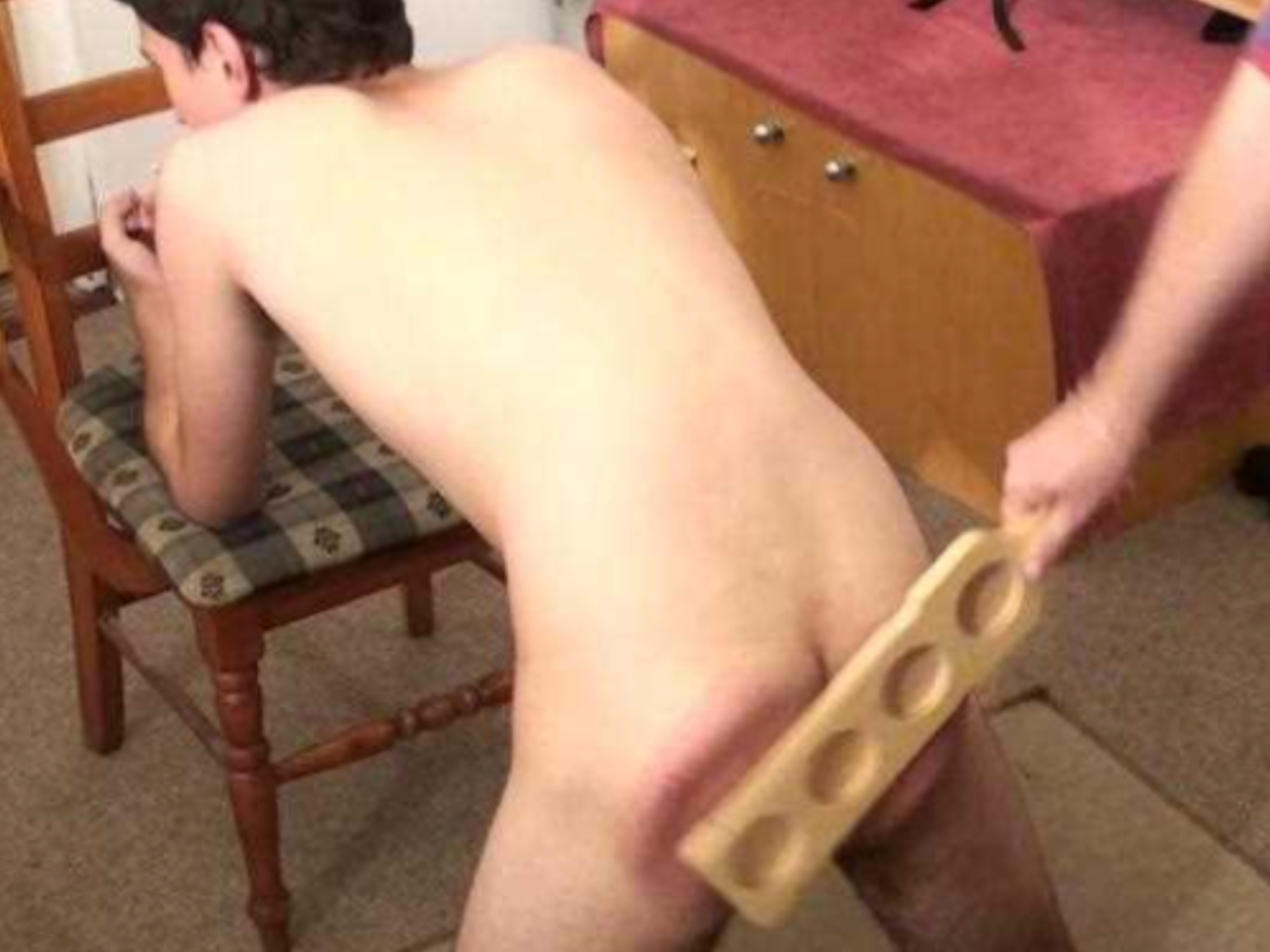 Elbows on Chair